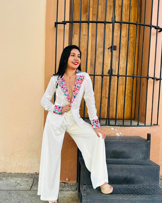 Blazer blanco San Antonino