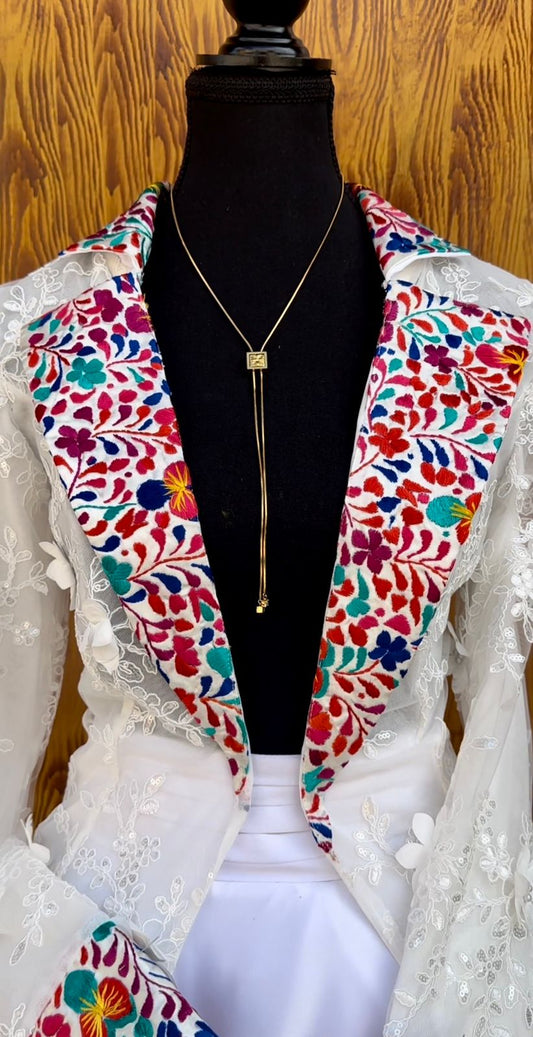 Blazer blanco San Antonino