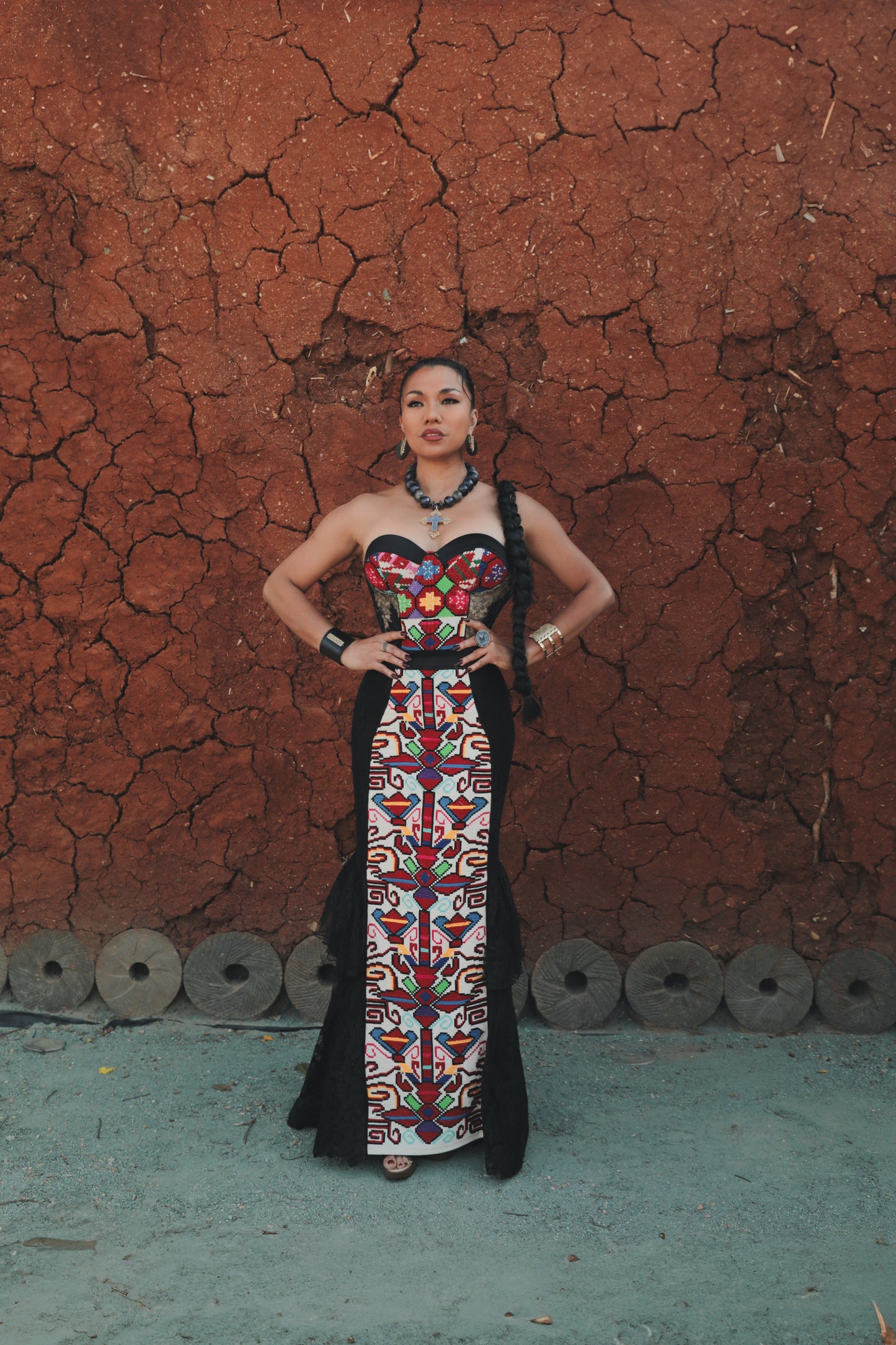 Vestido Alejandra Negro
