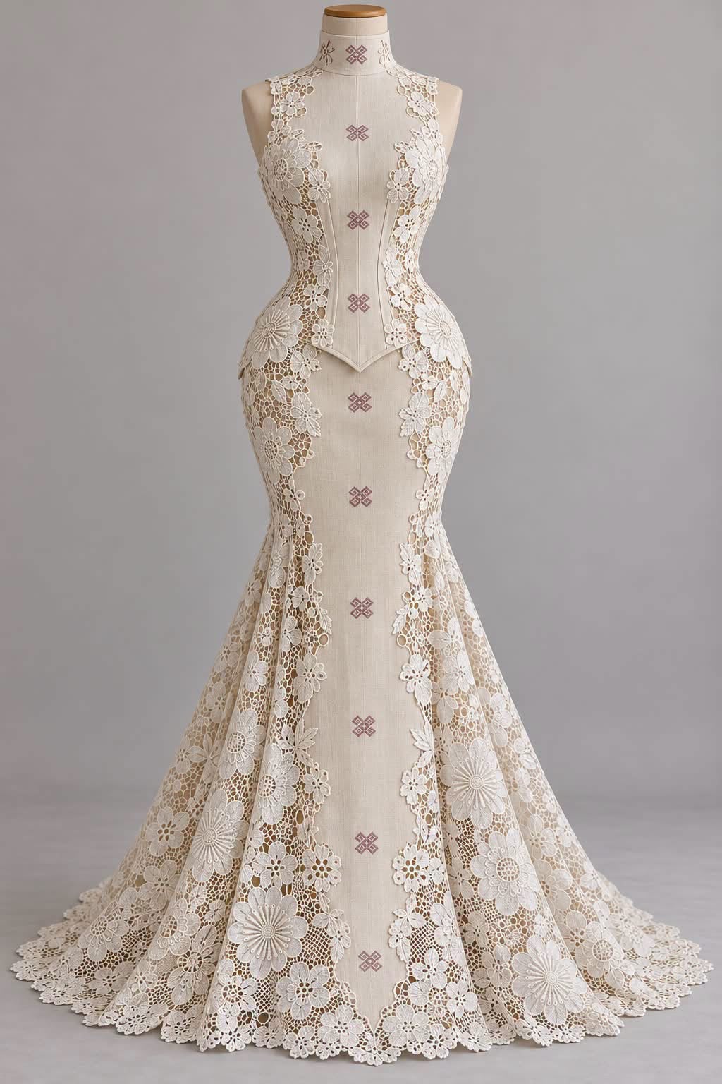 Vestido Lirio Sirena