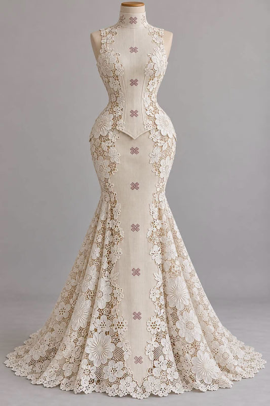 Vestido Lirio Sirena