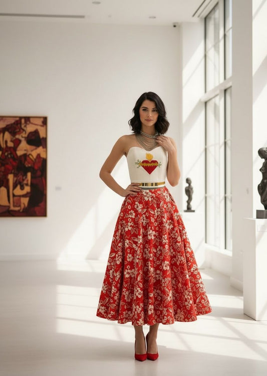 Corset corazón (Falda o Pantalón)