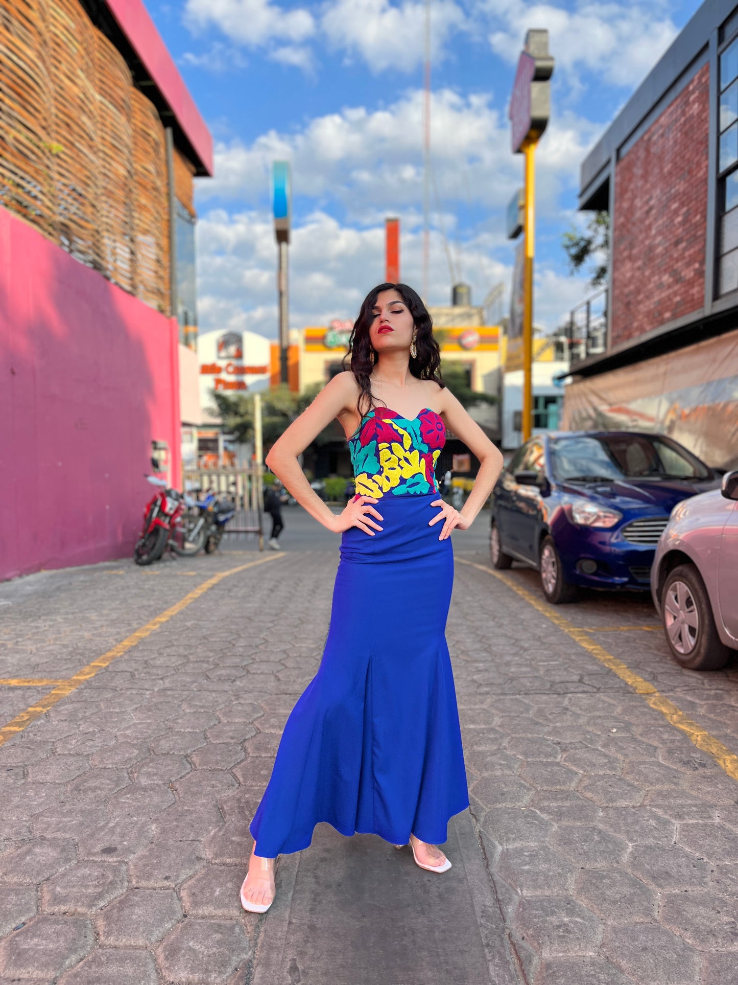 Vestido azul