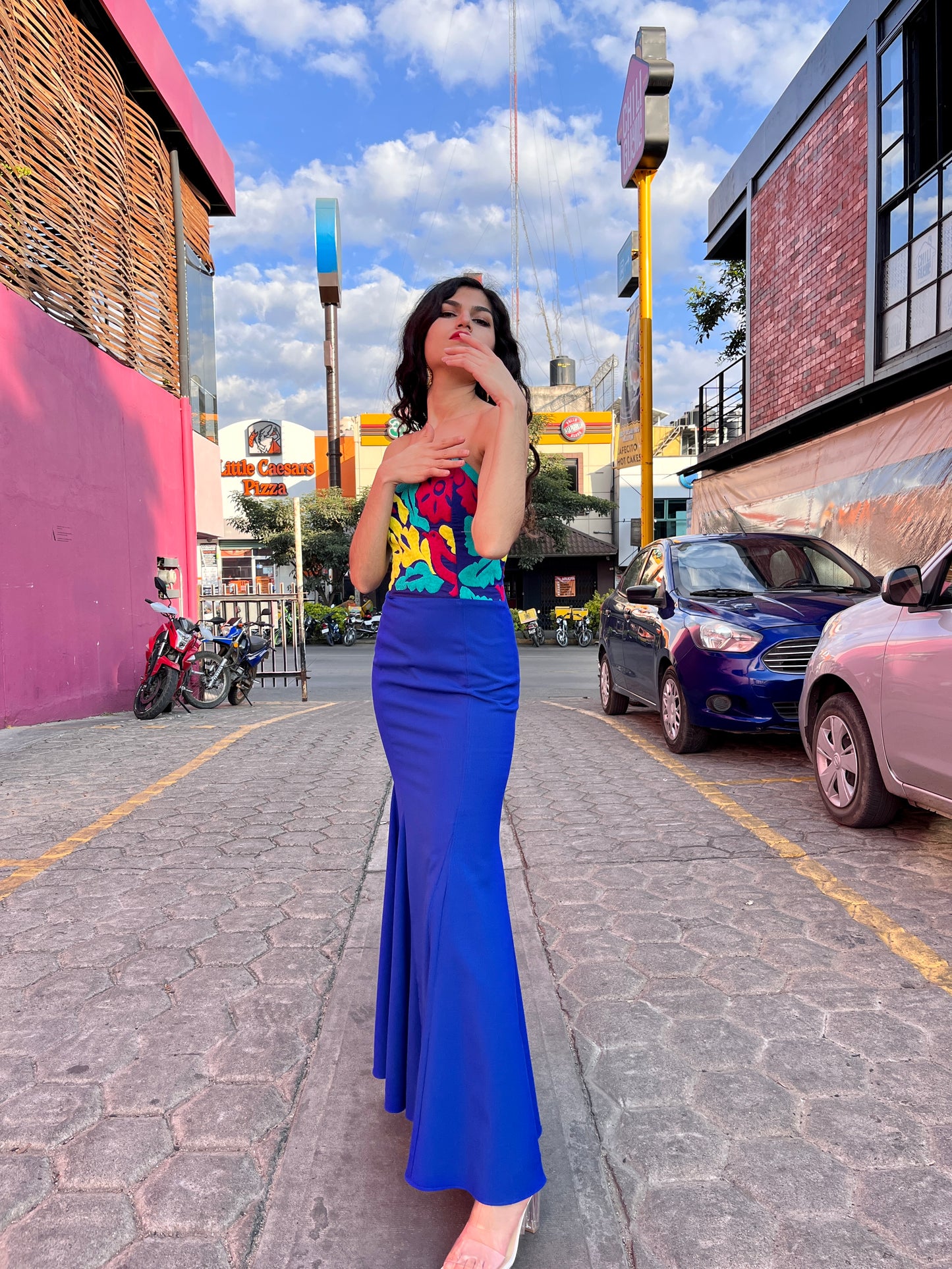 Vestido azul