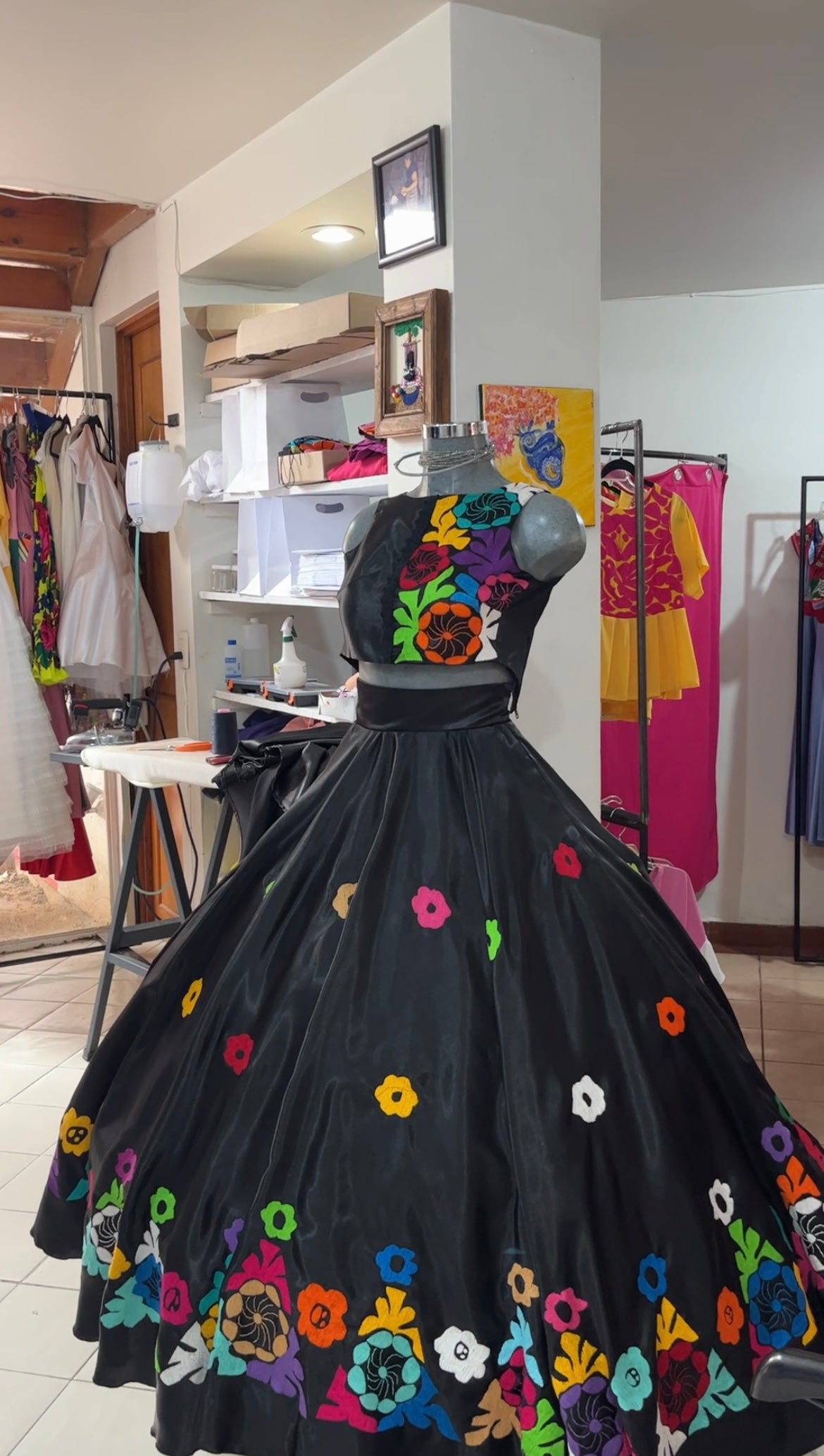 Vestidos de 15 online años oaxaqueños