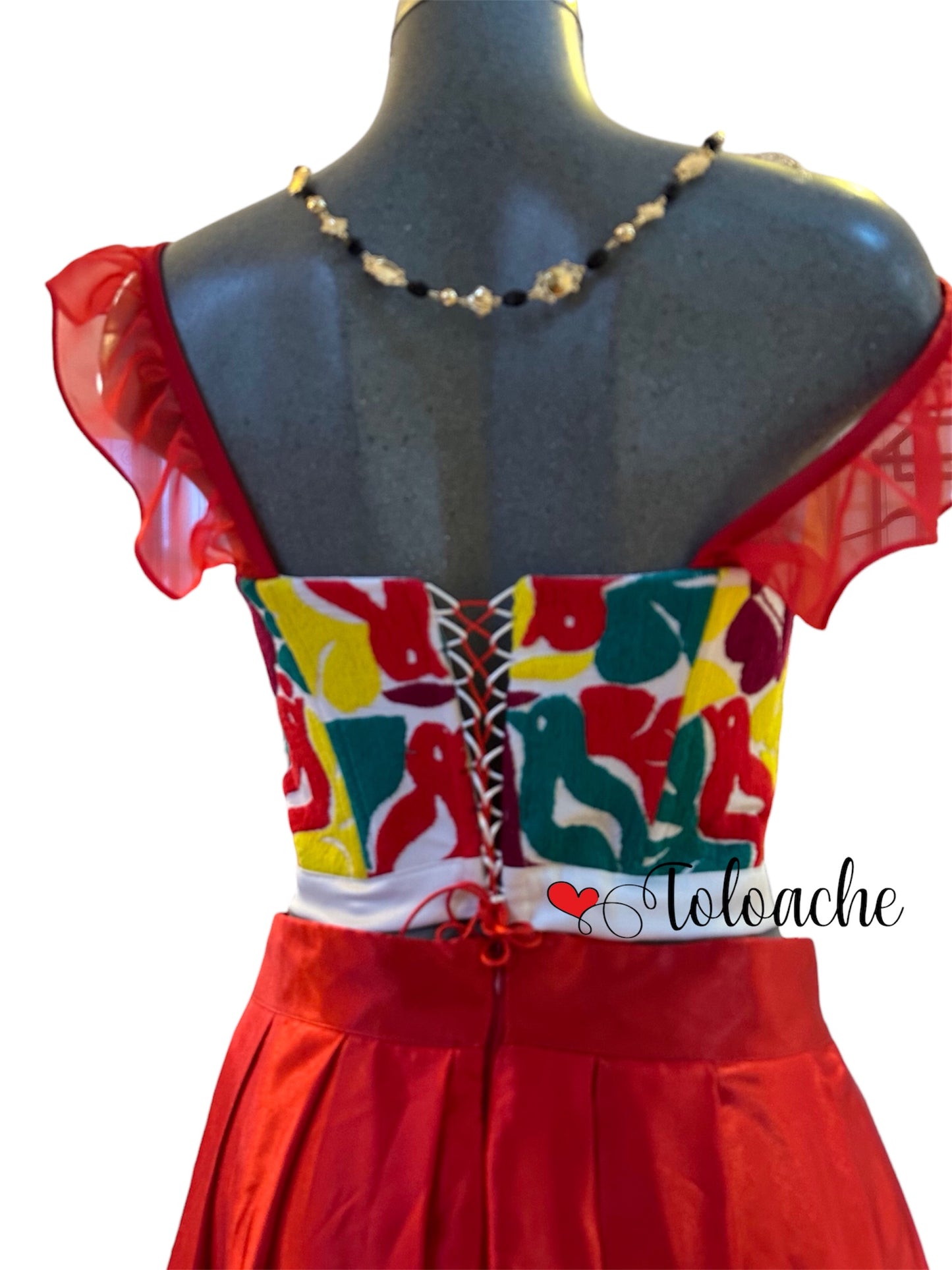 Corset Jalapa de Díaz con manga