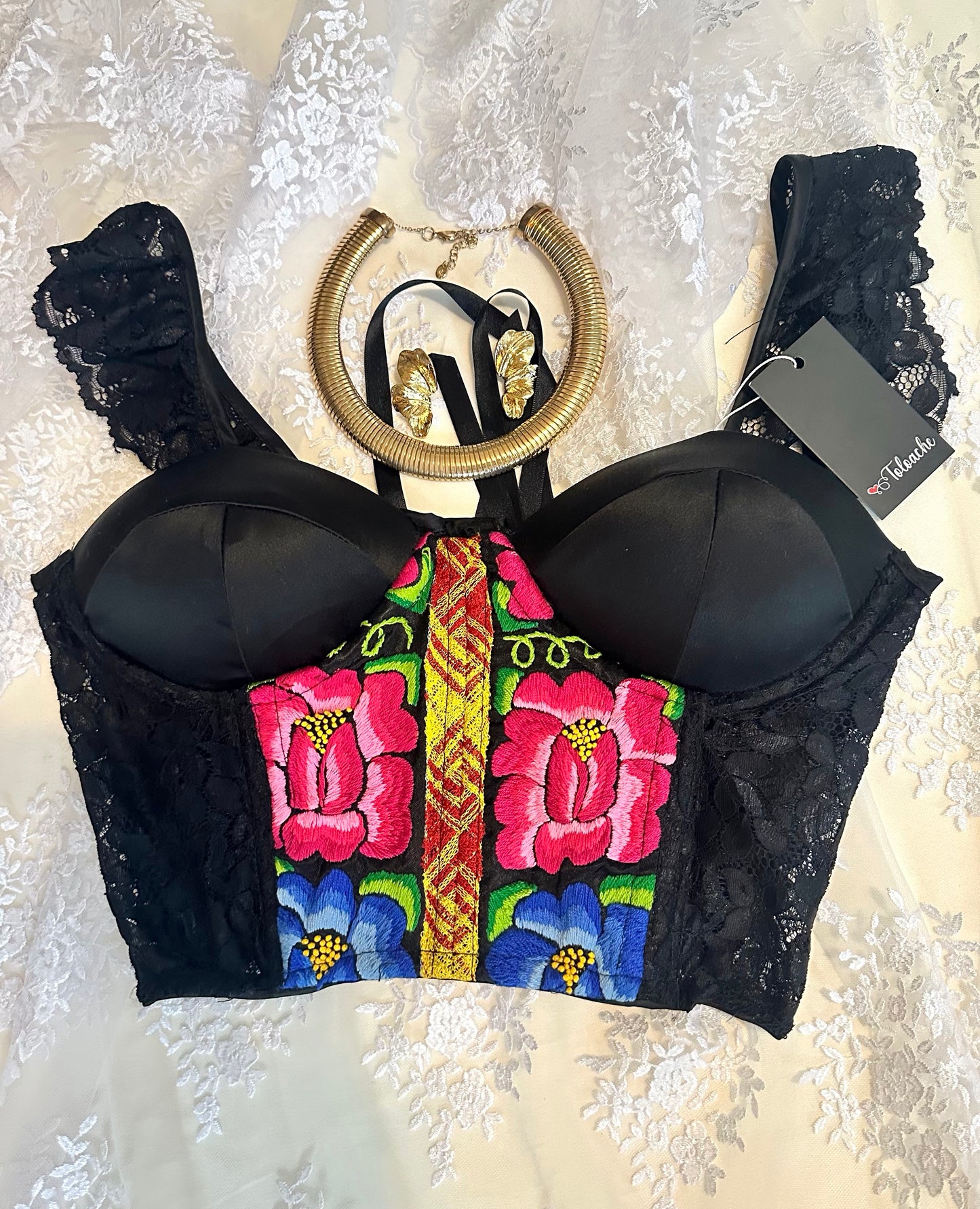 Bustier Negro Istmo