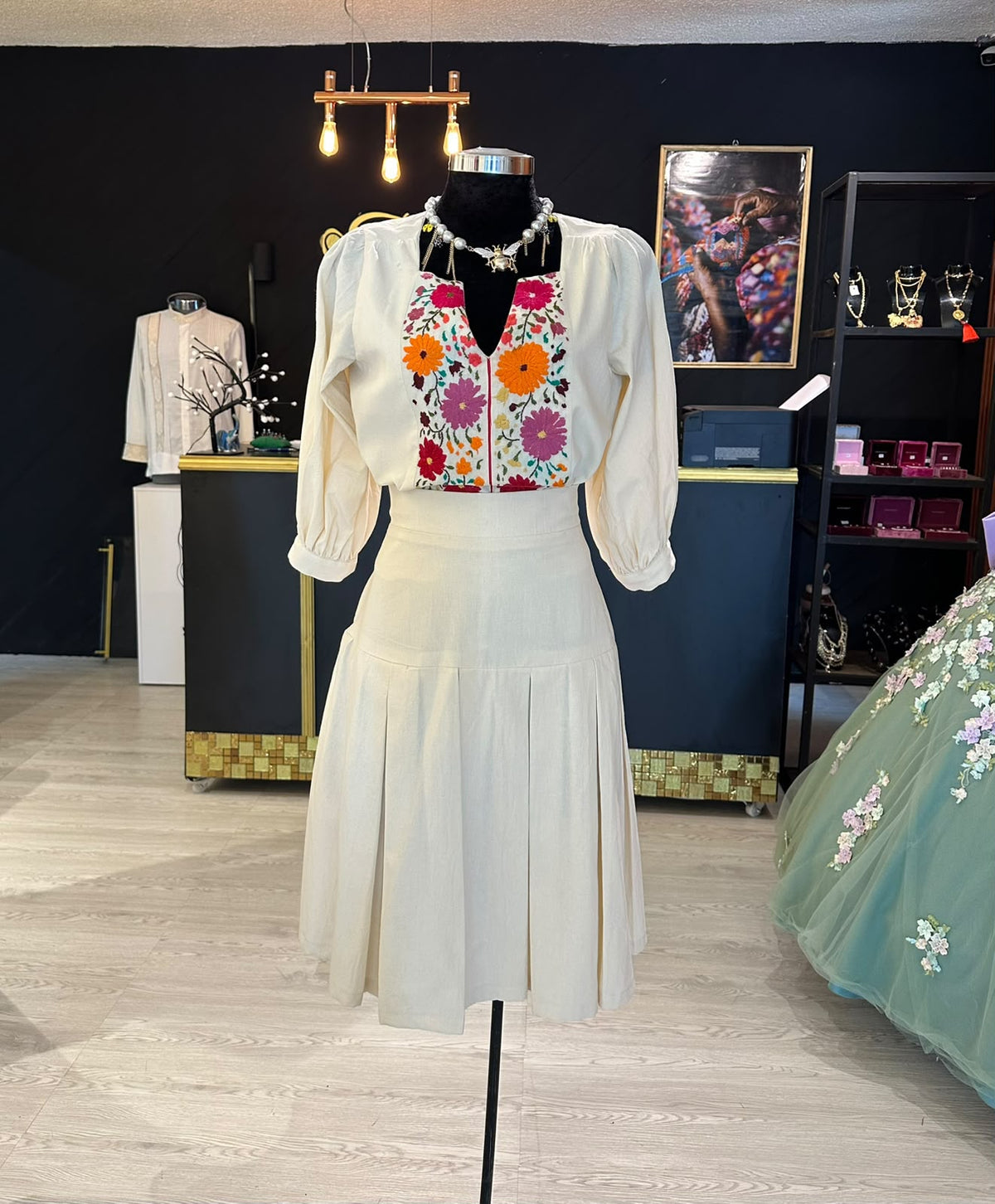 Conjunto Bordado Elena
