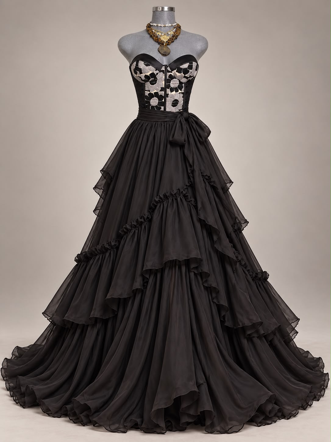 Bustier Negro