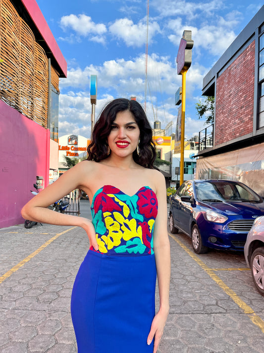 Vestido azul